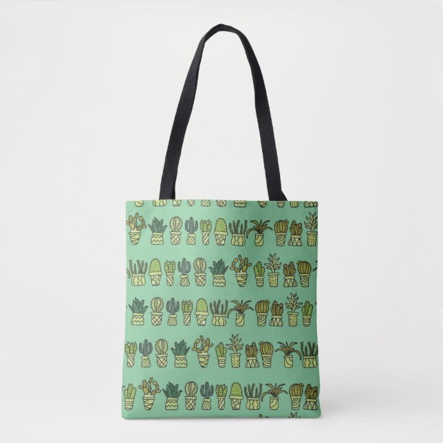 Tote Bag Collection dessinée à la main avec des gribouillis (Devant)