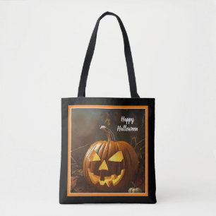 Tote Bag Collection Halloween grand Citrouille