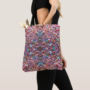 Tote Bag Collection Holographique Opal Parties scintillant