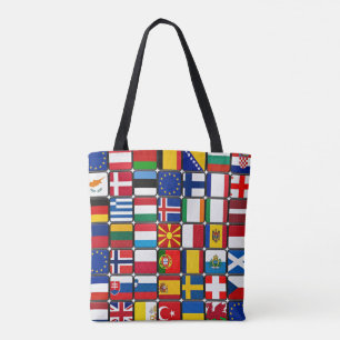Tote Bag Collection internationale du drapeau