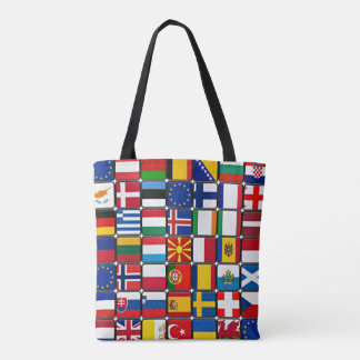 Tote Bag Collection internationale du drapeau