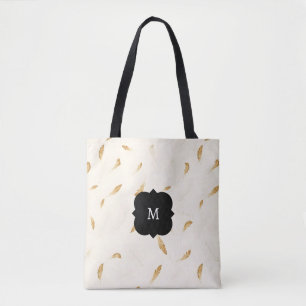 Tote Bag Collection Luxueuse Moderne Boho Feathers