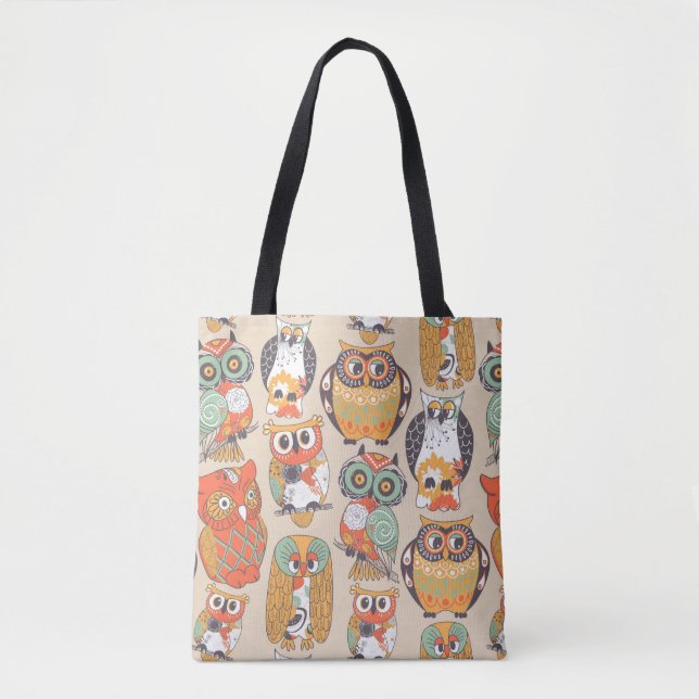 Tote Bag Collection Owl Be (Devant)