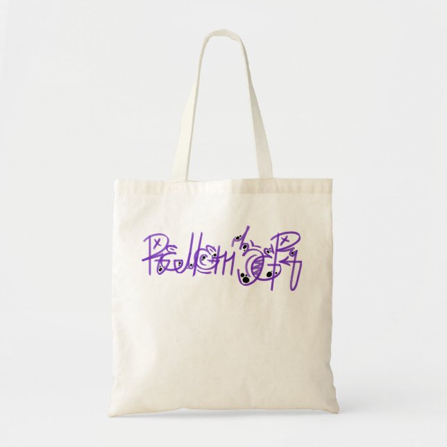 Tote Bag Collection « remember » Inscription Cute Bones (Devant)