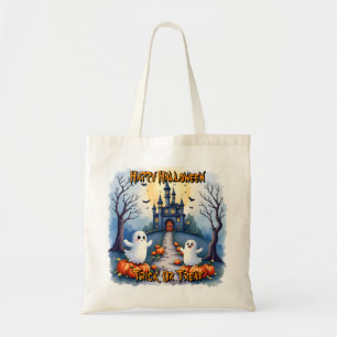 Tote Bag Collection Tendance Halloween Mignonne Épouvantabl