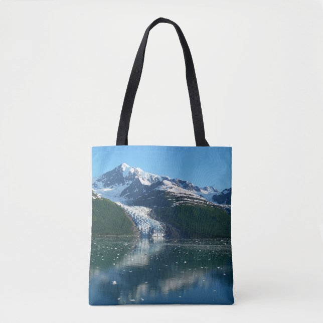 Tote Bag College Fjord II Belle photographie de l'Alaska (Devant)