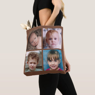 Tote Bag Coller ajouter vos propres photos personnalisées b
