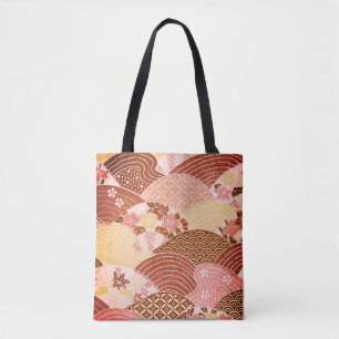 Tote Bag Collines et rivières vintages du Japon