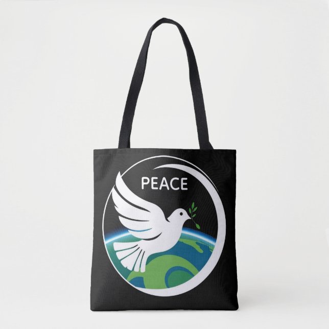 TOTE BAG COLOMBE DE LA PAIX  (Devant)