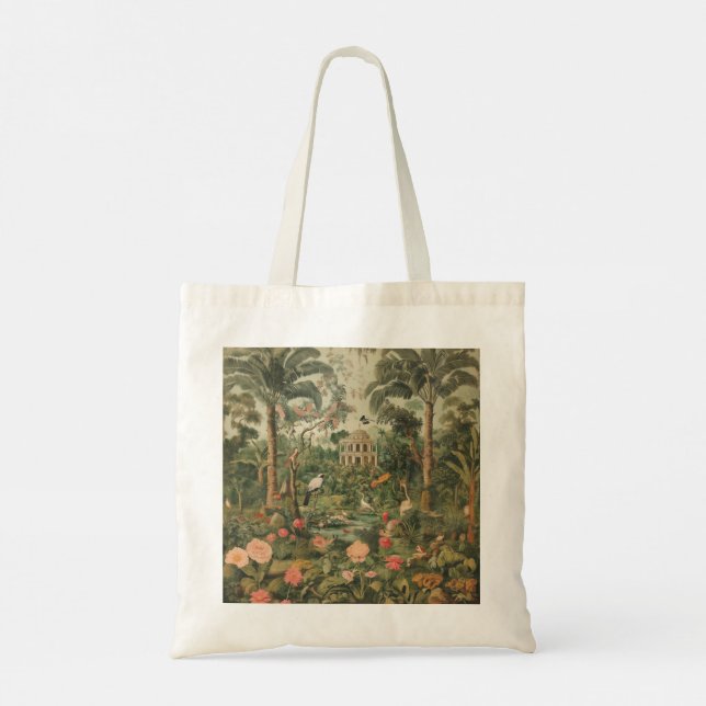 Tote Bag Colonial Safari Garden Daydream Budget Fourre-tout (Dos)