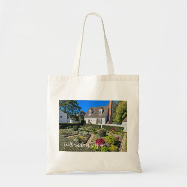 Tote Bag Colonial Williamsburg Virginie (Devant)