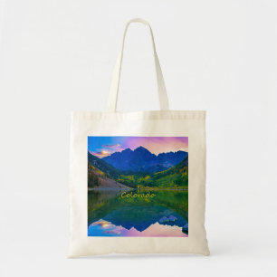 Tote Bag Colorado Montagnes Rocheuses et le lac