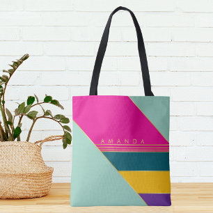 Tote Bag Coloré Funky élégant Chic tendance