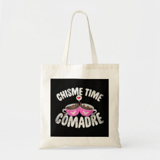 Tote Bag Comadre Chisme Time Café Mexicain Ou Mexicana Vin