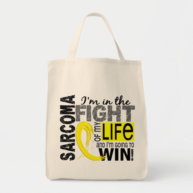 Tote Bag Combat de mon sarcome de la vie (Devant)