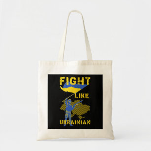 Tote Bag Combattre comme l'ukrainien