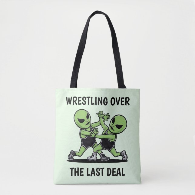 Tote Bag Combattre les Aliens (Devant)