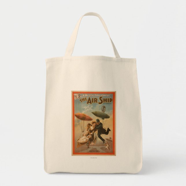 Tote Bag Comédie musicale Farce, The Air Ship Theatre 2 (Devant)