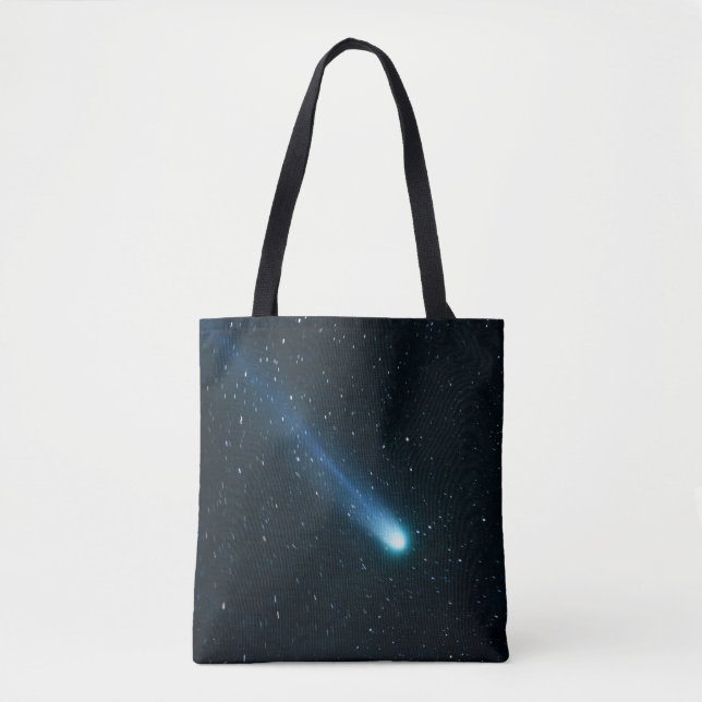 Tote Bag Comète dans le ciel nocturne (Devant)
