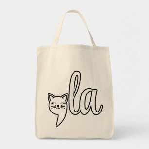 Tote Bag Comma La Kamala Harris - maman chat pour Kamala