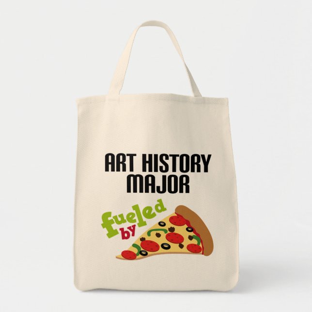 Tote Bag Commandant cadeau (pizza) d'histoire d'art (Devant)