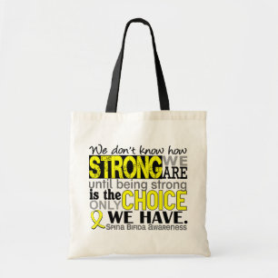 Tote Bag Comme nous forts sommes spina bifida