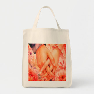 Tote Bag Commencer Notre Vie Ensemble Main Dans La Main Mar