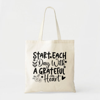 Tote Bag Commencez votre journée correctement : Adoptez la