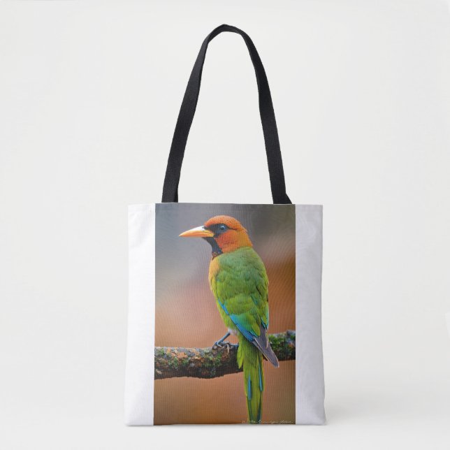 Tote Bag Comment dessiner un oiseau - Guide pas à pas pour  (Devant)