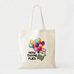 Tote Bag Comment le thym vole amusant pilon d'herbe
