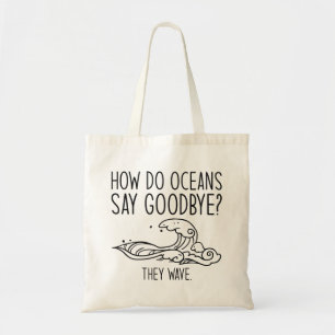 Tote Bag Comment les océans disent adieu