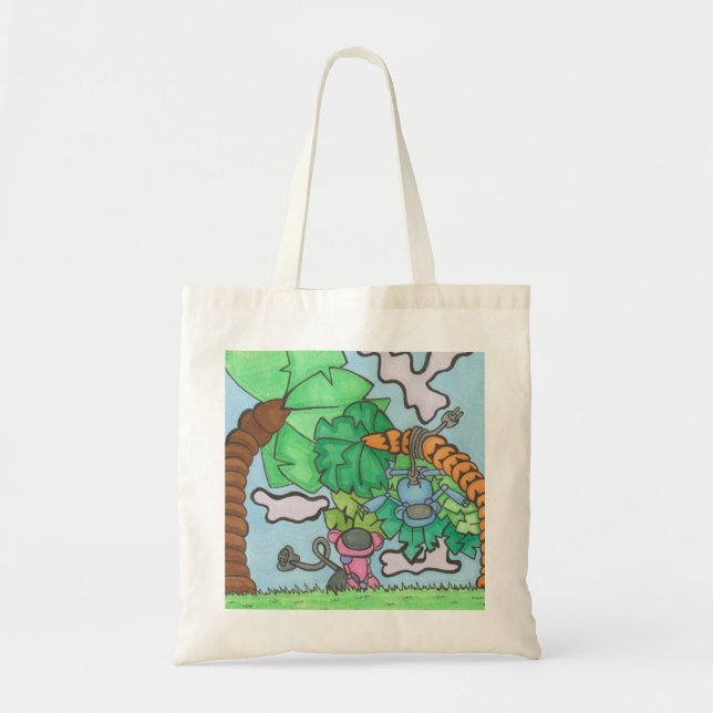 Tote Bag Comment Se Fait-Il Qu'Ils Fassent Du Singe ? (Devant)