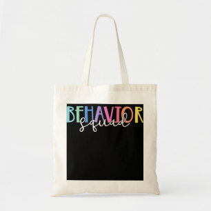 Tote Bag COMPORTEMENT SQUAD ABA Thérapiste RBT Thérapie Com