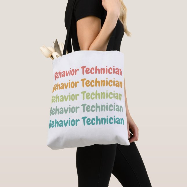 Tote Bag Comportement Technicien RBT Comportement Technique (De près)