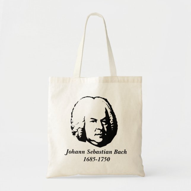 Tote Bag Compositeur - Bach (Devant)