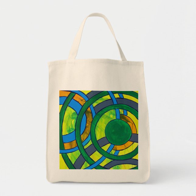 Tote Bag Composition #28 par Michael Moffa (Devant)