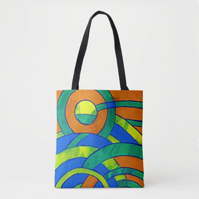 Tote Bag Composition #30 par Michael Moffa (Devant)