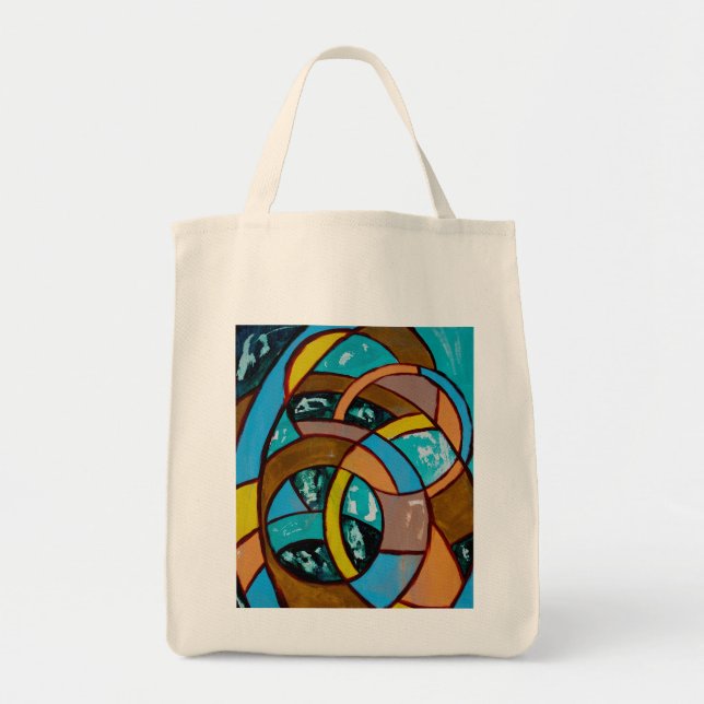Tote Bag Composition #8 par Michael Moffa (Devant)