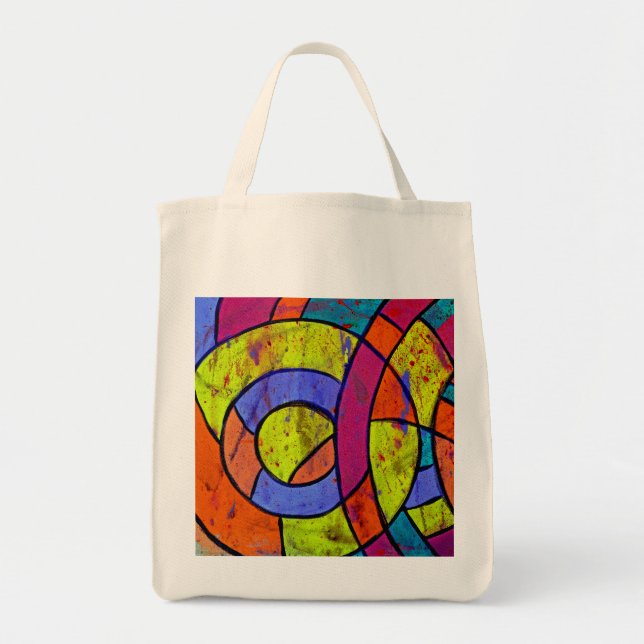 Tote Bag Composition #9 par Michael Moffa (Devant)