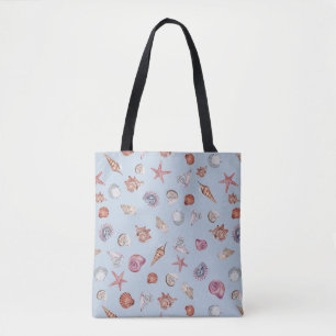 Tote Bag Composition de série de design aquarelle sous-mari