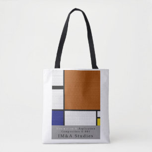 Tote Bag Composition II BBY Fourre-tout en reproduction de