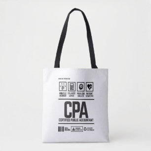 Tote Bag comptable public agréé - CPA