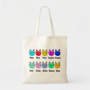 Tote Bag Compte des chats espagnols