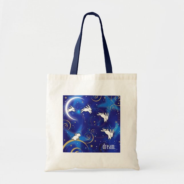 Tote Bag Compte des lapins (Devant)
