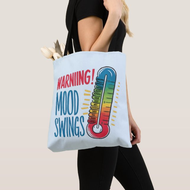 Tote Bag Compteur d'humeur (De près)