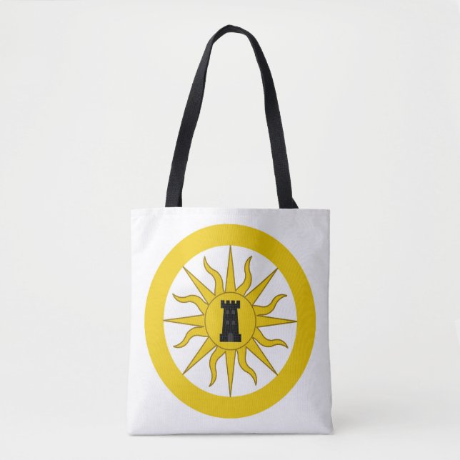 Tote Bag Comté de Sol Haven Badge Populace (Devant)