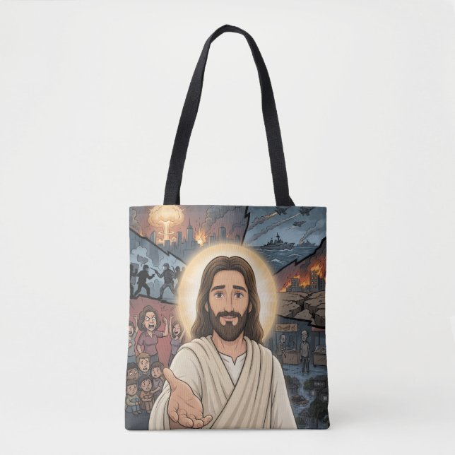Tote Bag Concentre-toi sur moi (Devant)
