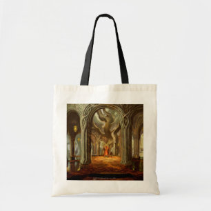 Tote Bag Concept de salle du Trône du domaine boisé