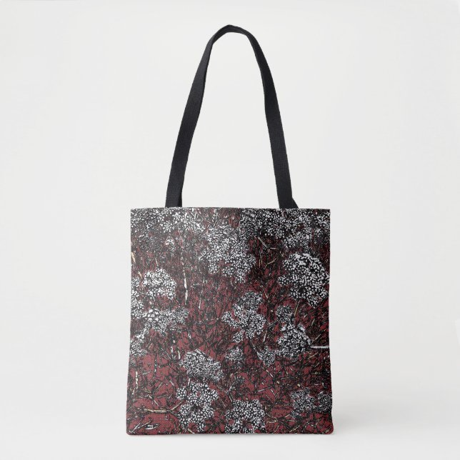 Tote Bag Conception abstraite de samphire (Devant)
