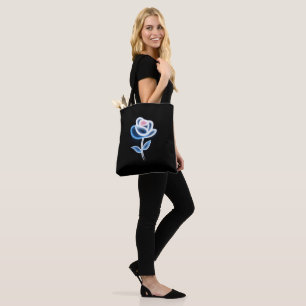Tote Bag Conception Abstraite des fleurs
